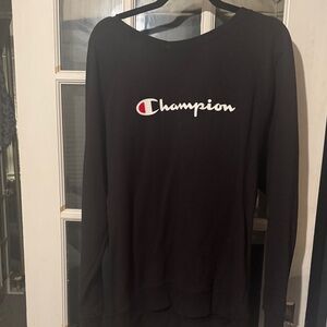 Champion Women's Black Sweatshirt